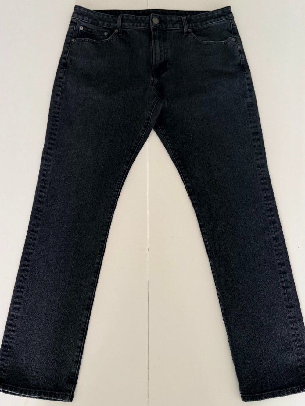 American Eagle Outfitters Jeans Mens Size 36x32 Black Denim Flex Stretch Y2K
